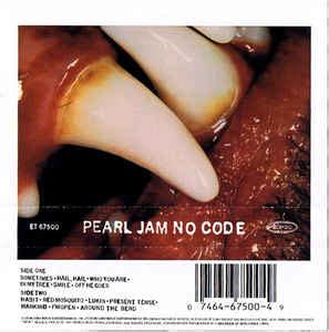 Pearl Jam - No Code (1996, Cassette) | Discogs