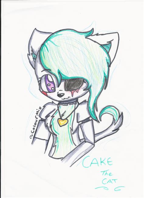 *REQUEST* Cake the cat by colourmix on DeviantArt