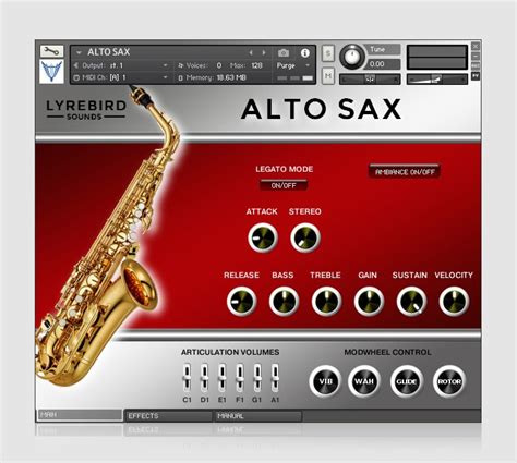 Lyrebird Sounds Alto Sax KONTAKT - FRESHSTUFF4YOU