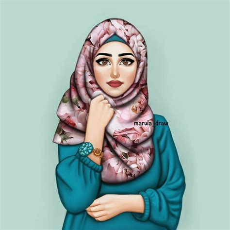 Girly M, Beautiful Muslim Women, Beautiful Hijab, Hijab Drawing, Cute Images For Dp, Anime ...