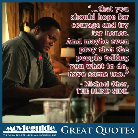 Michael Oher from THE BLIND SIDE! | Movie Quotes by Movieguide | Pinterest | Michael oher, Movie ...