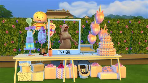 The Sims 4: Baby Shower Mods & CC (All Free To Download) – FandomSpot