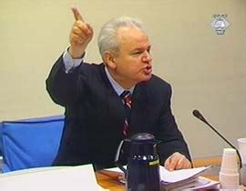 Milosevic on trial | The Economist