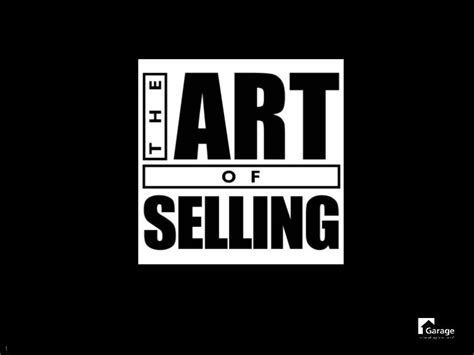 The Art of the Selling