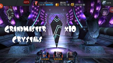 10 Grandmaster Crystals - MCOC Crystal Opening - YouTube