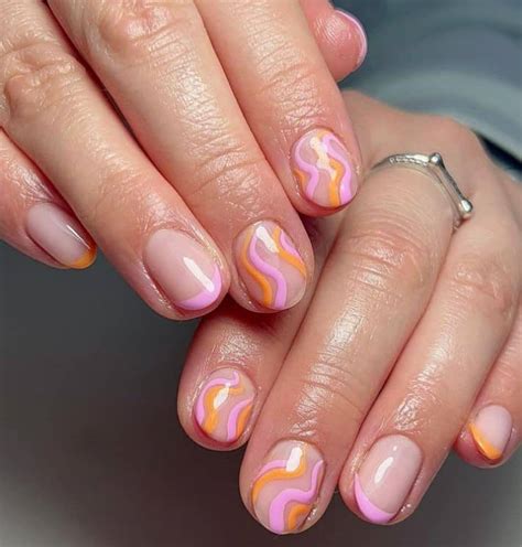 44 Pink and Orange Nails To Brighten Up Your Mani!