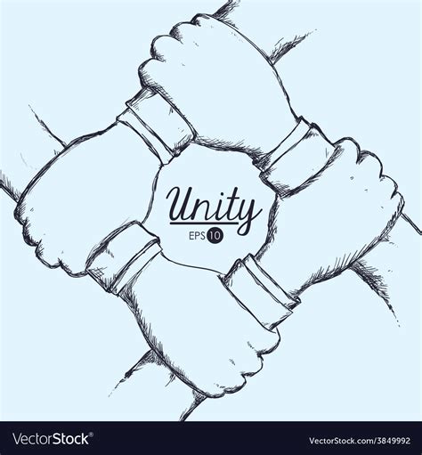 Unity people Royalty Free Vector Image - VectorStock