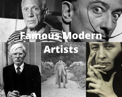 11 Most Famous Modern Artists - Artst