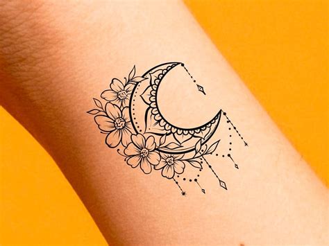 Half Moon Tattoo Shoulder