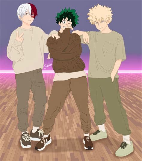 TodoBakuDeku FanArt in 2022 | Fan art, Family guy, Zelda characters