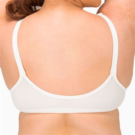 Women's Front Closure Support Bra ( Queen | Natural ) – Cottonique ...