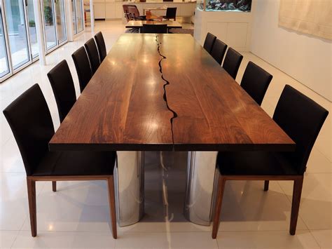 Pin by Jake Fehrman on Dining Tables | Modern dining room table wood, Wooden dining room table ...