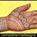 Girl’s Mehndi design | Simple Henna Designs