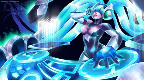 Dj Sona Kinetic Wallpaper by legend654 on DeviantArt