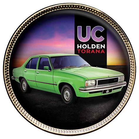 Holden Monaro 9 Coin Enamelled Penny Set - Comm Coinage