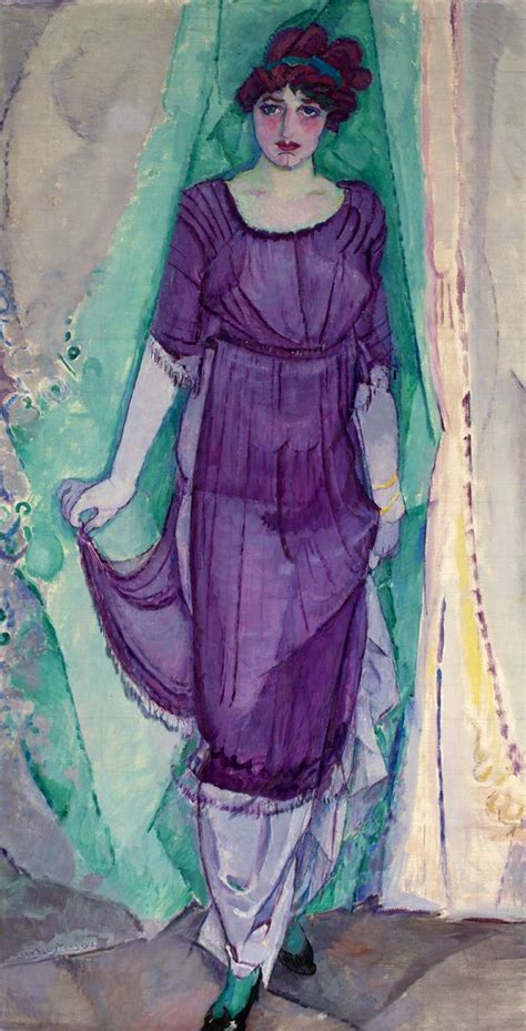 Standing woman by Jan Sluijters (1912). Oil on canvas. Collection Frans Hals Museum | De Hallen ...