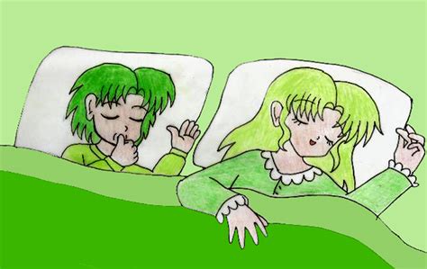 Human LBT Ducky and Spike in bed by Animedalek1 on DeviantArt