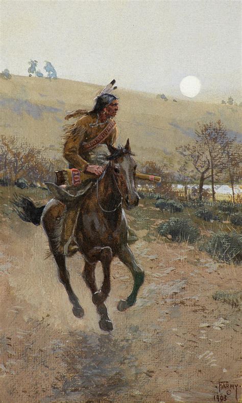 Comanche Painting by Henry Farny - Fine Art America