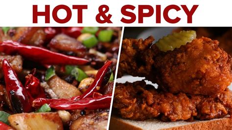 6 Hot & Spicy Recipes - YouTube