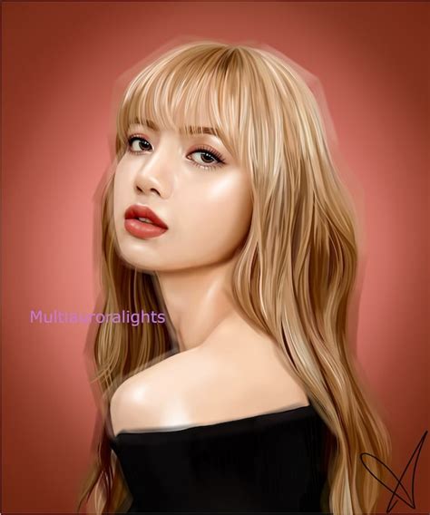 Lisa From Blackpink Original K-pop Fanart Print - Etsy