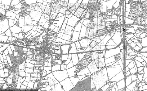 Old Maps of Crawley, Sussex - Francis Frith