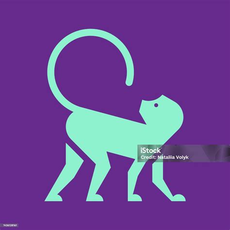 Monkey Stock Illustration - Download Image Now - Abstract, Animal, Animal Wildlife - iStock