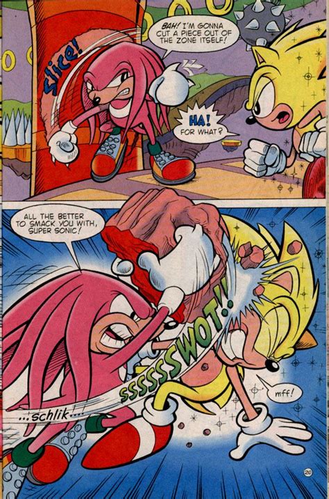 Super Sonic vs. Hyper Knuckles Full - Read Super Sonic vs. Hyper Knuckles Full comic online in ...