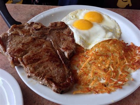 steak and eggs near me brunch - Maya Spurlock