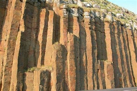 Columnar basalt at Froðba, Faroe Islands | Basalt, Basalt columns ...