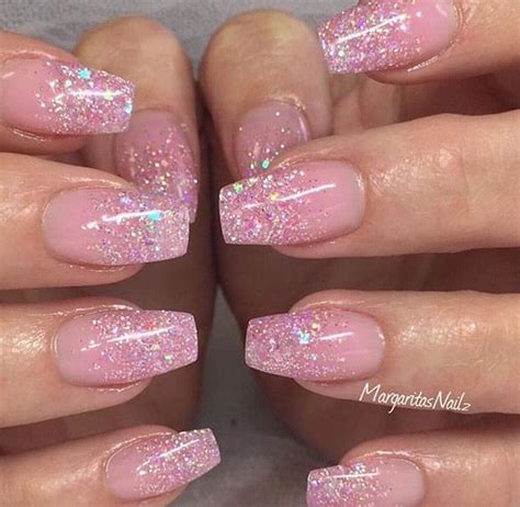 Ombre Pink Glitter Nails: Sparkle Up Your Look Like Never Before!