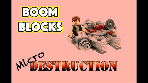 Micro Destruction - Lego Millennium Falcon 75030 (microfighter) - YouTube
