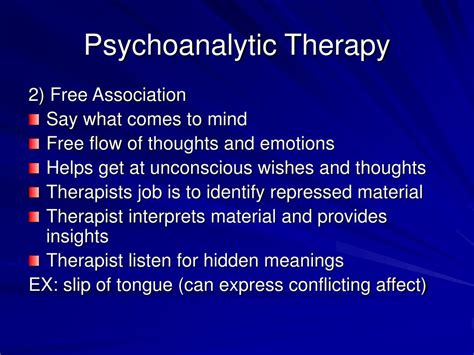 PPT - Psychoanalytic Therapy PowerPoint Presentation, free download ...