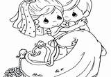 Barbie Wedding Dress Coloring Pages At GetColoringscom  Free sketch template