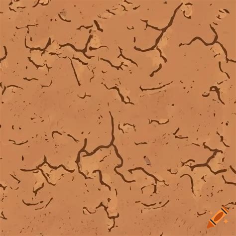 A cartoon dirt ground texture on Craiyon