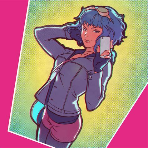 Ramona Flowers selfie by Kuvshinov-Ilya on DeviantArt