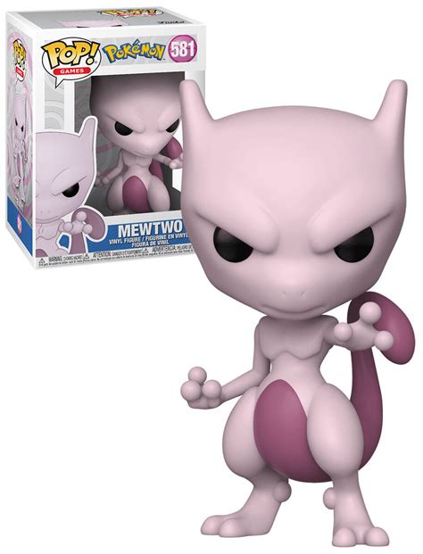 Funko POP! Games Pokemon #581 Mewtwo - New, Mint Condition