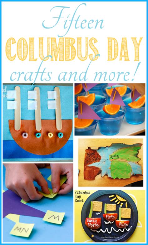 Columbus Day Crafts and more! - Ask Anna