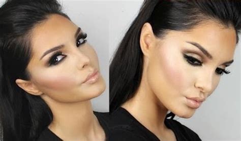 Contouring & Highlighting Makeup To Look Like Kim Kardashian