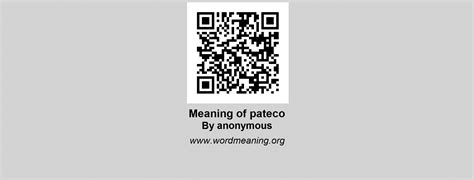 PATECO | Meaning of pateco by Anonymous