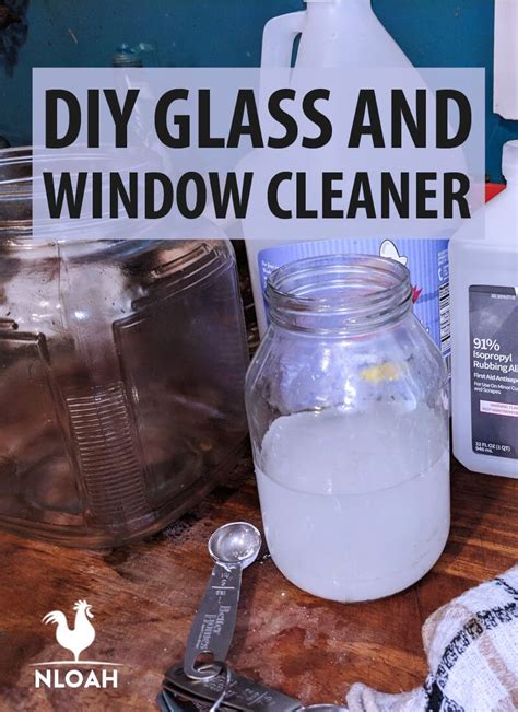 DIY Glass and Window Cleaner • New Life On A Homestead | Window cleaner, Window cleaner recipes ...