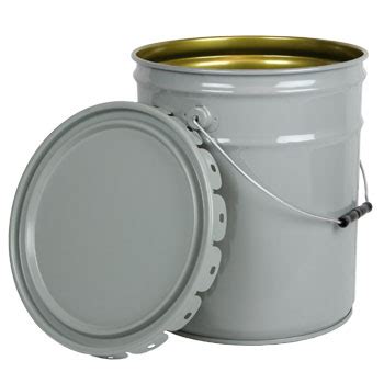 Steel Open Head Pail - 5 Gallon Steel Pail Lined | ICC Compliance Center