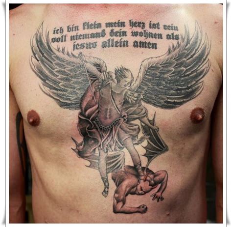 Archangel Michael Prayer Tattoos - Askideas.com