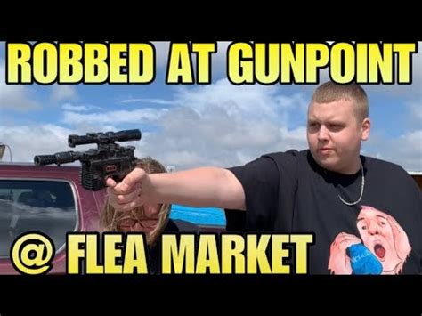 robbed at flea market by treasure hunting with jebus - YouTube