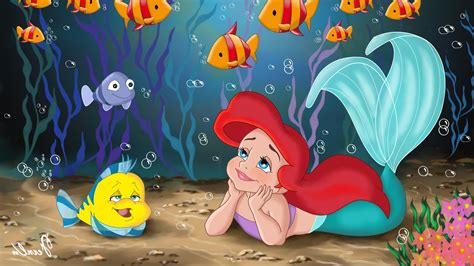 3840x2160 the little mermaid 4k free desktop wallpaper | Little mermaid ...