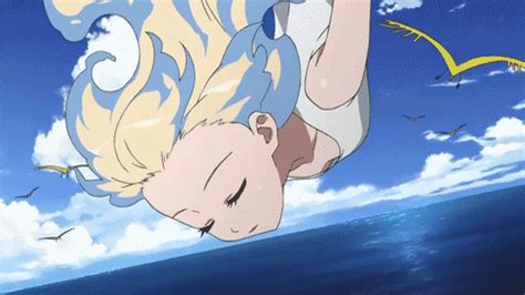 🎵And I'm free, free falling 🎵 | Gurren Lagann Amino Amino | Anime, Aesthetic anime, Anime scenery