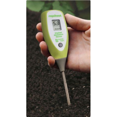 Rapitest Digital Soil Moisture Meter (140mm Probe) - Soil Tester