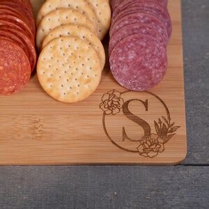 Charcuterie Board Monogram - Etsy