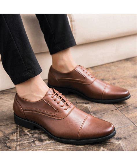 Brown brogue leather oxford dress shoe 1752 in 2020 | Dress shoes ...