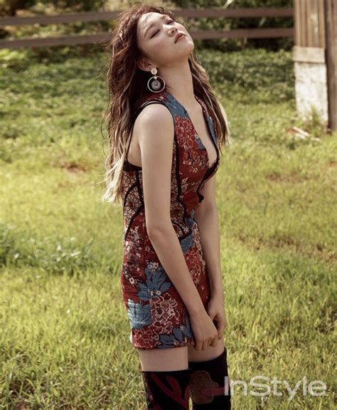 Lee Sung Kyung — Fall bohemian look photoshoot for InStyle | Daily ...