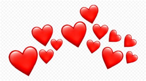 Red Heart Emoji Black Background - Red Heart Emoji Heart Emoji Png Transparent Png Vhv : Vector ...